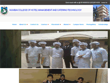 Tablet Screenshot of mumbaicollege.com